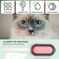 thumbnail image 3 of Cat Cleaning Pet Grooming Brush, Self Cleaning Brush Dog Hair Brush for Massage and Removal of Loose Fur (Wet Wipes Included) - style:style3, 3 of 7