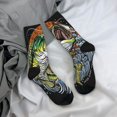thumbnail image 5 of Xecao fishing bass Pattern Sport Socks for Women and Men Crew Socks Sporty Calf Socks Casual Socks, 5 of 6