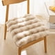 thumbnail image 1 of Almohadón de Silla Acolchado, Cojín de Asiento de Felpa Suave, Almohada Cómoda con Fibra de Poliéster, 45x45cm para Oficina, Cocina, Comedor, Uso en Silla de Ruedas, 1 of 6