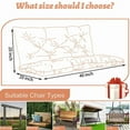 thumbnail image 5 of 40in Porch Swing Cushion ,Waterproof Patio Glider Cushions, 4in thick, Fade resist 2/3 Seater Replacement Bench Cushions for Outdoor Furniture, 5 of 6