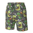 thumbnail image 5 of Naloa Cartoon Dinosaurs (2) Men's Beach Shorts, Surfing shorts, Swim trunks, Quick Dry Swim Trunks for Surfing Beach Fun - XX-Large, 5 of 9