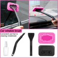 thumbnail image 5 of Pink Car Duster Interior Kit, Car Cleaner Set Made by THINKWORK TW6091, 5 of 8