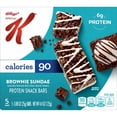 thumbnail image 4 of Special K Bar Brownie Sundae Chewy Protein Snack Bars, 6g Protein, 4.4 oz, 5 Count, 4 of 8
