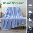 thumbnail image 3 of GOGREEN Cooled Blanket, Double Sided Summer Cool Blanket Q-MAX>0.5, Ultra Soft Arc Chill Cooling Blanket for Hot Sleepers Night Sweats, 3 of 8