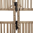thumbnail image 5 of vidaXL Room Divider 6 Panels Beige Poly Rattan, 5 of 5