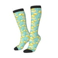 thumbnail image 2 of Balery Yellow Lemon Fun Novelty Socks Men'S Women'S Crew Socks Funny Crazy Novelty Socks Quirky And Cool Socks, 2 of 9