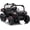 Black, variant on Garvee 24V 2-Seater Electric Dump Truck with Remote Control 4WD Off-Road Ride-On for Kids