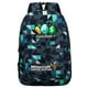 thumbnail image 1 of Minecraft Backpack Student Backpack Blue Grid ~ 5, 1 of 2