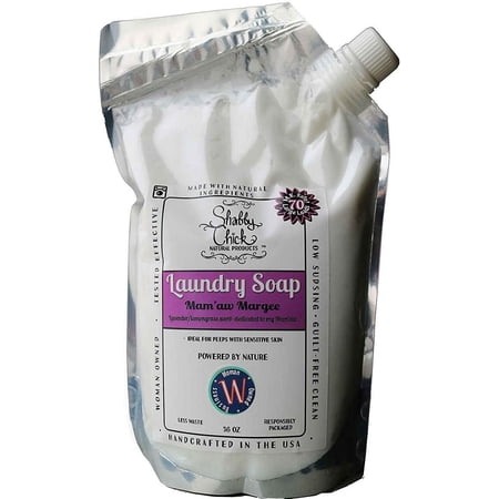 Laundry Soap - - 100% Laundry Alternative Made with Oils (Lavender Lemongrass, 36 oz)