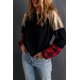 thumbnail image 3 of ABPHQTO Sudadera con cuello redondo y manga farol para mujer, 3 of 5
