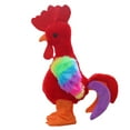 thumbnail image 1 of Musical Squawking Chicken Toy Singing Dancing Plush Rooster Electric Stuffed Toy, 1 of 3