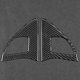 thumbnail image 3 of Gear Shift Panel Cover Sticker Carbon Fiber Trim Fit for Mitsubishi Lancer GT/GTS 2008‑2016, 3 of 3