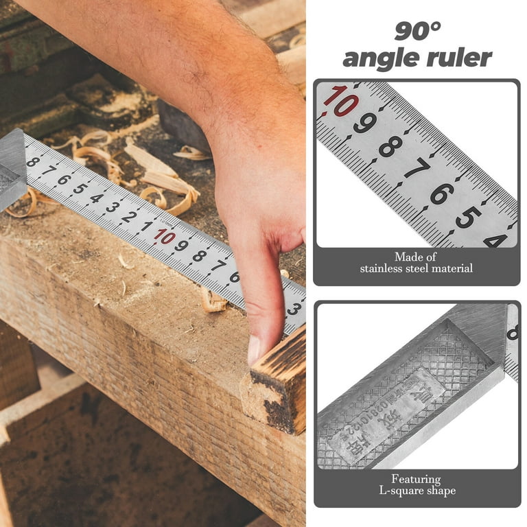 L Try Angle Ruler Woodworking Wood Measuring Tool Right Angle