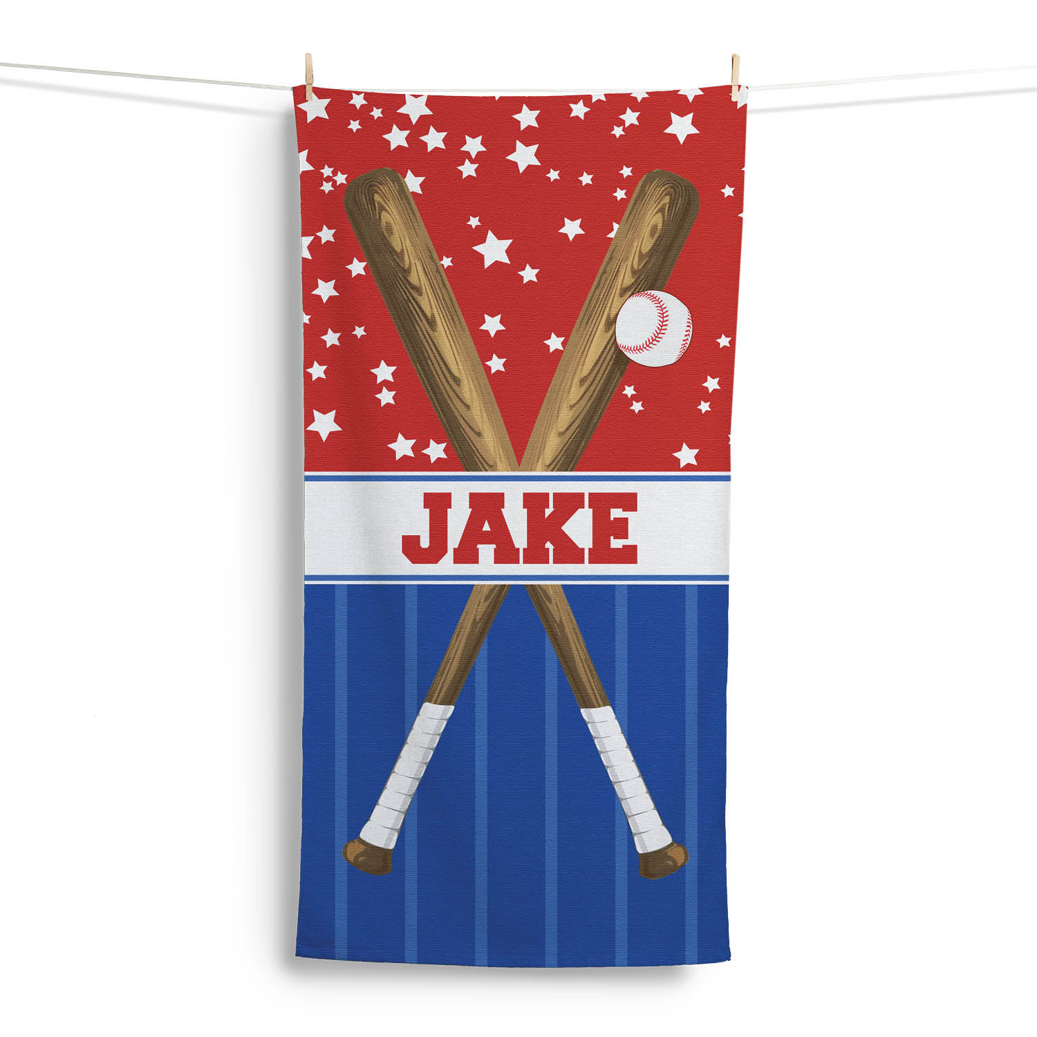 Baseball Plush Beach Towel