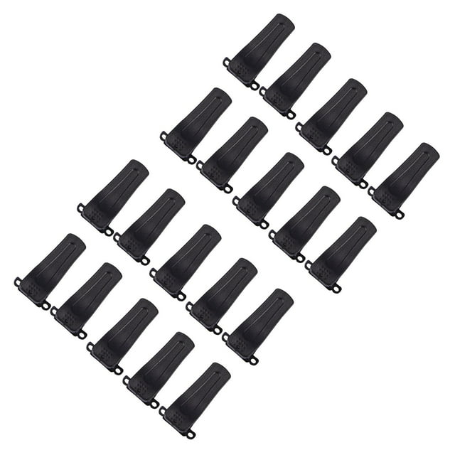 20Pzs Abrazaderas Original para Baofeng Bf 888S Clip de Cinturon para BF-666S BF-888S Uv-B5 B6 6R Retevis H-777