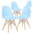 thumbnail image 1 of Silla Minimalista Mirel 4 piezas Azul, 1 of 8