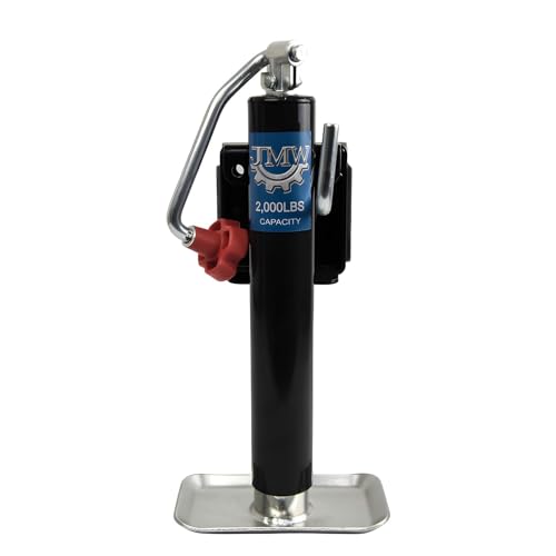 Jeremywell 2000lbs Trailer Tongue Jack Lift Swivel Heavy Duty 1 Ton Camper Boat