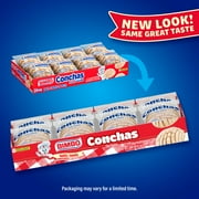Bimbo Conchas Vanilla Pastry, 8 packs, Pastries, 16.96 oz Box