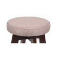 thumbnail image 2 of Nottingham Contemporary Wood/Fabric Barstool - Beige Linen, 2 of 2