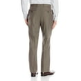 thumbnail image 2 of Perry Ellis NEW Brown Mens Size 33x32 Textured Flat Front Dress Pants, 2 of 3