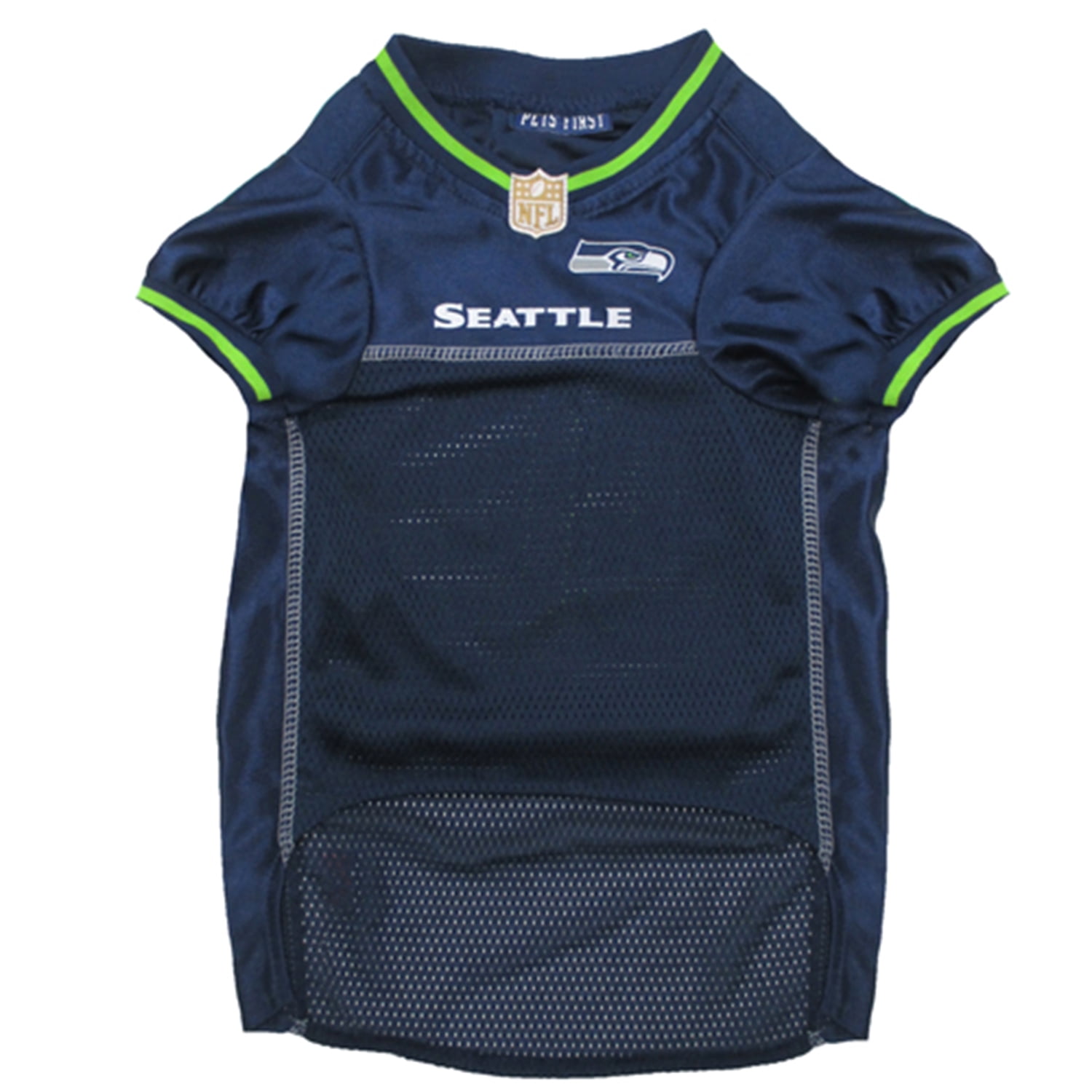 Pets First NFL Seattle SeahawksLicensed Mesh Jersey for Dogs and Cats - Extra Large