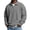 Grey, variant on Sweatshirt for Men Retro Casual Knit Lightweight Zipper Front Hoodless Pullover Everyday Wear Tops
