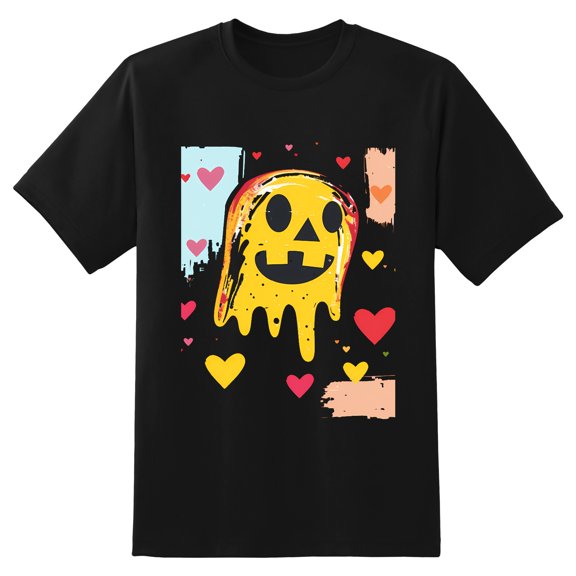 Men's Graphic TeeGhost (2) Letter Print T-Shirts Round Neck Short Sleeves Sizes XS-5XL Summer Daily Casual Tops