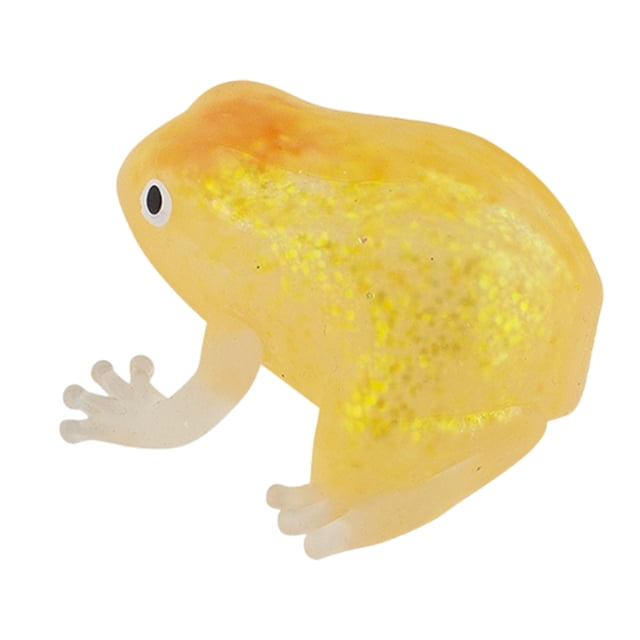 Frog Maltose Squishy Toy Slow Rising Soft Rubber Squeeze Toy, Soothing Sensory Fidget Toy for Stress Relief, 1 PC