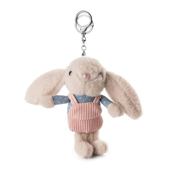 Cute Mini Rabbit Couple Keychain Women Girls Keychain On Bag Car Trinkets Jewelry Wedding Party Gift
