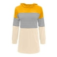 thumbnail image 3 of Vedolay Womens Tops Casual Women's Casual Oversized Hoodies 2023 Fall Winter Pullover Tops with Pockets,Yellow L, 3 of 4