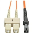 thumbnail image 2 of Eaton Tripp Lite Series Duplex Multimode 62.5/125 Fiber Patch Cable (MTRJ/SC), 5M (16 ft.) - Patch cable - SC multi-mode (M) to MT-RJ multi-mode (M) - 5 m - fiber optic - duplex - 62.5 / 125 micron - orange, 2 of 2