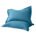 thumbnail image 2 of Xihbxyly Juego de Fundas de Almohada de Microfibra de Poliéster, Supersuaves y Acogedoras, Transpirables y Agradables para La Piel, Elegante Diseño Azul Claro, Comodidad para Todo El Año, Cierre Tipo, 2 of 6