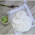 thumbnail image 6 of Reusable Facial Rounds Pads 5 pcs - Washable Bamboo Cotton Makeup Remover Pads with Drawstring Laundry Bag, Eco-Friendly Zero Waste Face Cleansing Rounds for Sensitive Skin, Soft & Durable, 6 of 7