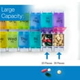 thumbnail image 2 of RMS Daily and Weekly Pill Organizer and Medicine Reminder, 2 of 6
