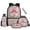 Pink Pastel Camo Bow, variant on Bulopur Orange Capybara Kids Backpack Set 5 Pcs Kawaii Cute Book Bag with Lunch Bag, Pencil Case, Water Bottle Cover and Wrist Strap for Capybara Lover Girls Ages 6-12