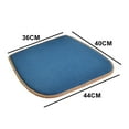 thumbnail image 2 of Durable Cotton Chair Pad,kitchen Dining Chair Cushion Non Slip Seat Cushion With Washable Cover Blue, 2 of 5