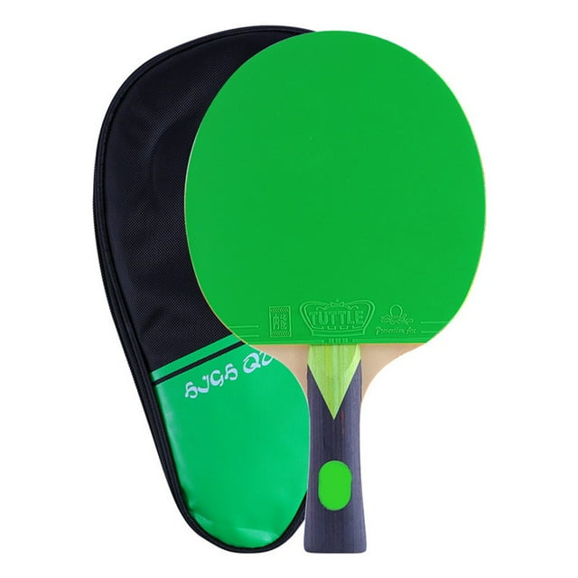 Strong Control Table Tennis Racket 7 Ply wood Bat FL Long handl Colorful
