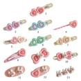 thumbnail image 3 of URTERYSER Candy Color Heart Shape Hairpin for Woman Cute Sweet Style Charm Hair Clip Aesthetics Cream Feeling Hair Accessories Color 4, 3 of 6
