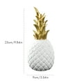 thumbnail image 2 of Decoración nórdica moderna de resina con forma de piña, mueble de vino para sala de estar, ventana, escritorio, decoración del hogar, 2 of 9
