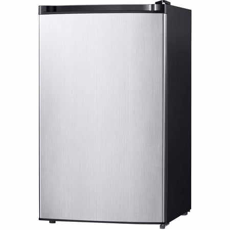 Midea 4.4 Cu Ft Compact Refrigerator REF 160 R-44 SS, (Best 36 Counter Depth Refrigerator 2019)