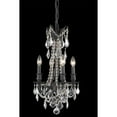 thumbnail image 1 of Elegant Lighting Rosalia 13" 4 Light Elements Crystal Chandelier, 1 of 2