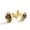 Color 2, variant on Men's Classic Stainless Steel, Sunflower Pug Dog Wooden Board Cufflinks Business Wedding Shirts, Golden