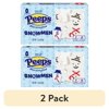 (2 pack) PEEPS Marshmallow Snowmen, Christmas Candy, 3 Count (1.5 Ounce)