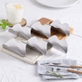 thumbnail image 3 of HONMEET Stainless Steel Taco Holder Rack for Home Use, Metal Burrito Stand, 1 Piece Kitchen Accessory, 3 of 8