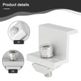 thumbnail image 2 of Bgsha Solar End Clamp Adjustable Solar Panel Bracket Clamp Wide Photovoltaic Support, 2 of 10