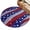 Blue, variant on Patriotic Stars Washable Area Rug 2 x 3 ft Blue Red Grid Independence Day Soft Non Slip Rugs Stain Repellent Indoor Felt Carpet for Living Dining Room Bedroom Home Office