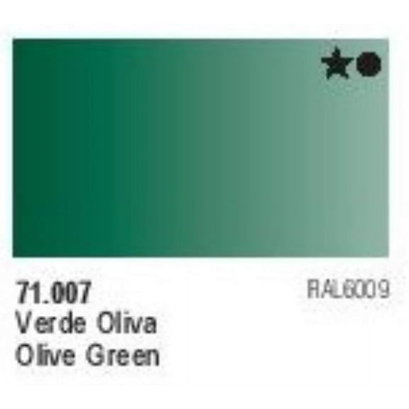 Vallejo 71007 Model Air Olive Green Acrylic Paint 17ml