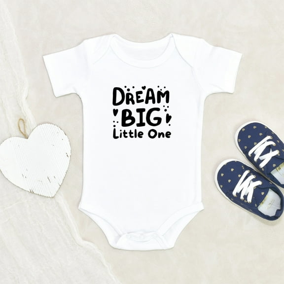 Newbabywishes - Cute Dreamed Big Lil One Baby Clothes for Boys and Girls - Newborn Baby Clothes