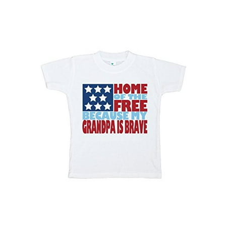 

Custom Party Shop Kid s Grandpa is Brave 4th of July T-shirt