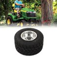 thumbnail image 1 of Heavy Duty Tire, Explosionproof Wear Resistant Rugged Structure 10x4.50-5 Tyre with Hub Rubber  for Lawn Mower for UTV, 1 of 7